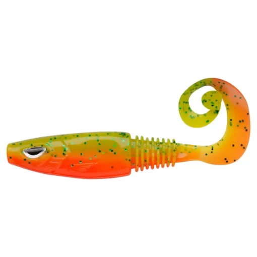 Berkley Sick Curl 8cm - Greenback Tomato