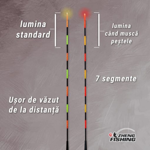 Pluta Inteligenta Zheng D02 - 38cm / 3.2g - imagine 3