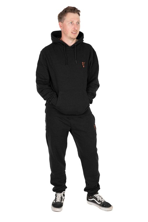 Fox Collection Hoody Black/Orange – S - imagine 10