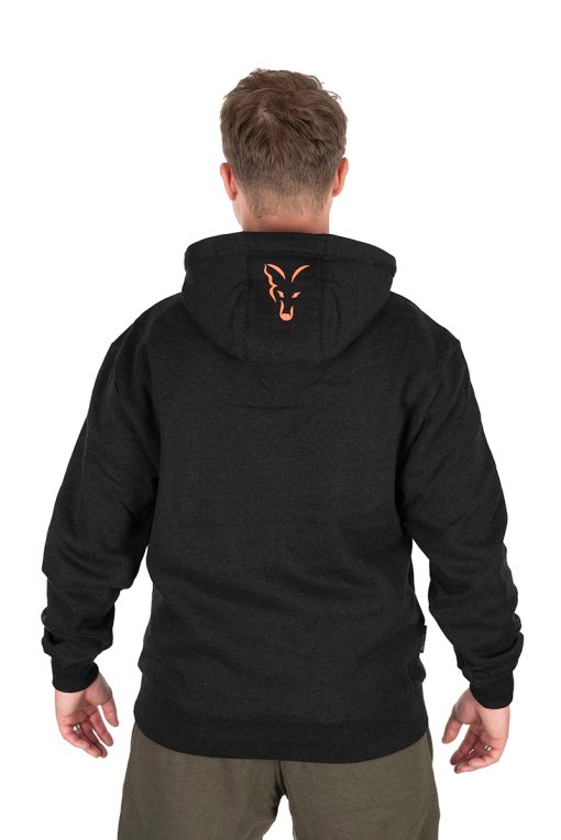 Fox Collection Hoody Black/Orange – S - imagine 9