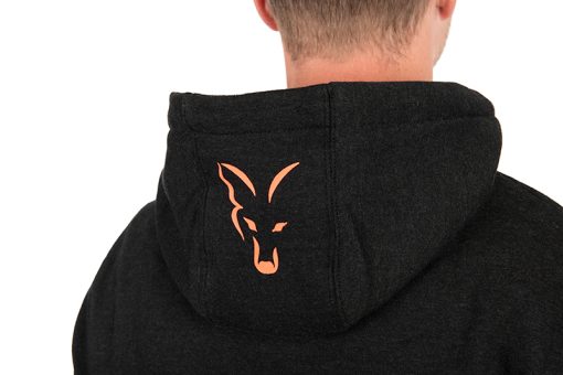Fox Collection Hoody Black/Orange – S - imagine 8