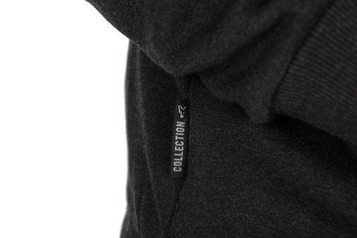 Fox Collection Hoody Black/Orange – S - imagine 5