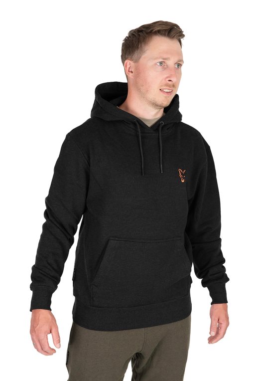 Fox Collection Hoody Black/Orange – S - imagine 4