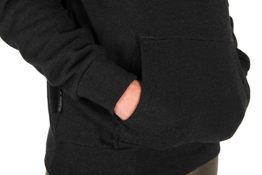 Fox Collection Hoody Black/Orange – S - imagine 2