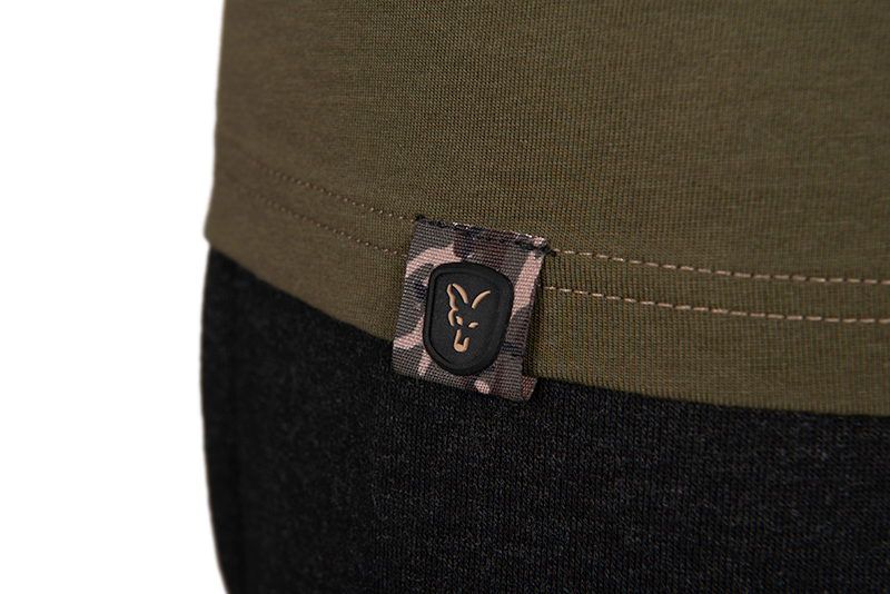 Fox Khaki Large Print T-shirt - XXXL - imagine 7