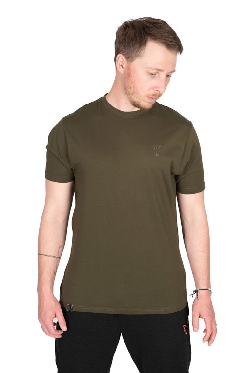 Fox Khaki Large Print T-shirt - XL