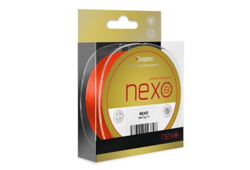 Fir Textil Delphin Nexo 8 Orange Fluo 130m - 0.18mm