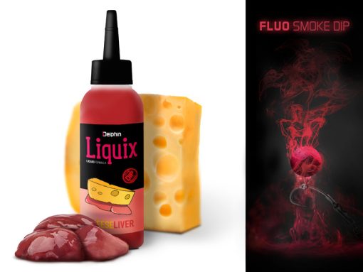Delphin Fluo Dip Dsnax Liquix 100ml - Branza Ficat