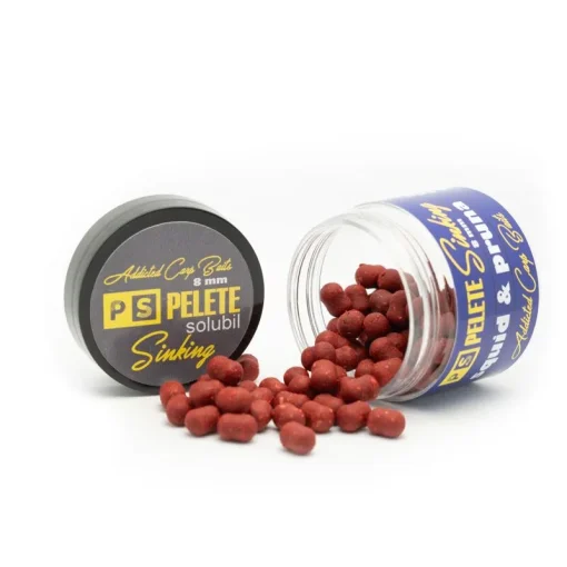 Addicted Dumbell Sinking Solubil 8mm Squid Pruna - imagine 3