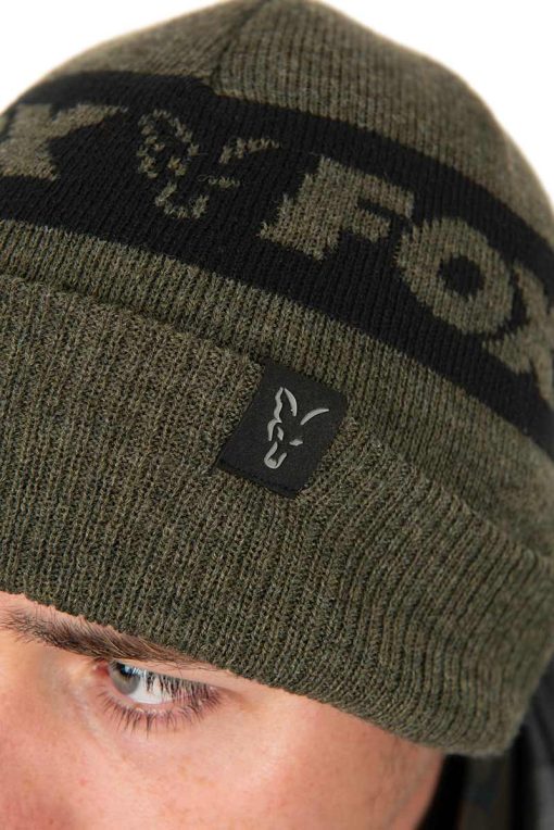 Fox Collection Beanie G/B - imagine 2
