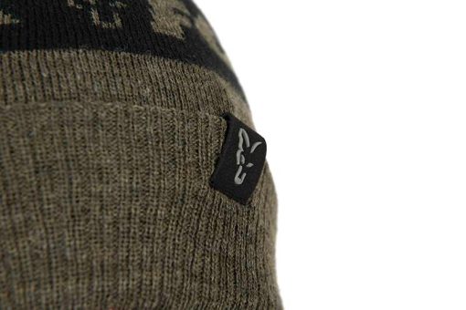Fox Collection Bobble Hat G/B - imagine 3