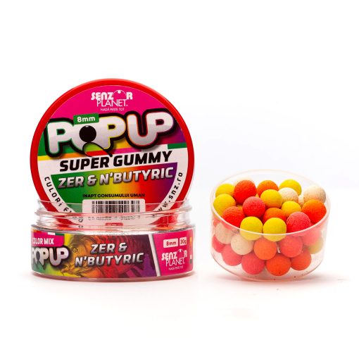 Boilies Popup Senzor 8mm – Zer Nbutyric