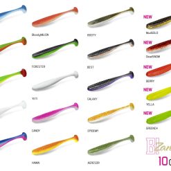 Shad Delphin Zandera 10cm - Mix Color