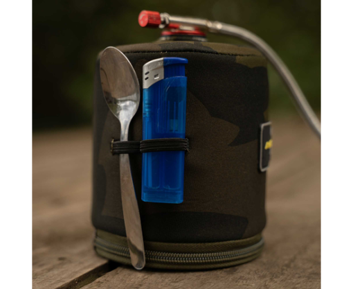 Avid Camo Neoprene Gas Canister Holder - imagine 5