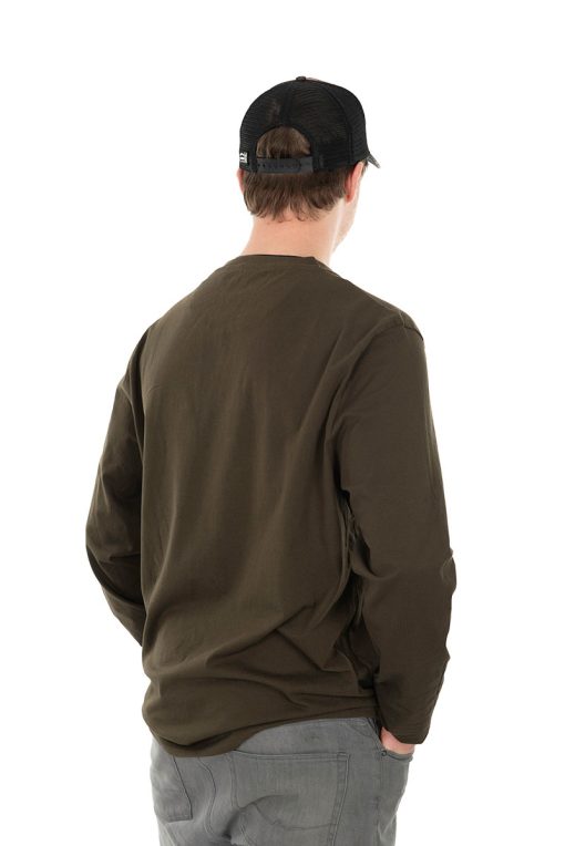 Fox Bluza Khaki / Camo Long Sleeve - M - imagine 3