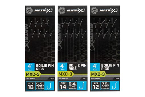 Matrix Mxc-r Sz.12 barbless 0.20mm Boilie Pin Rigs - imagine 2