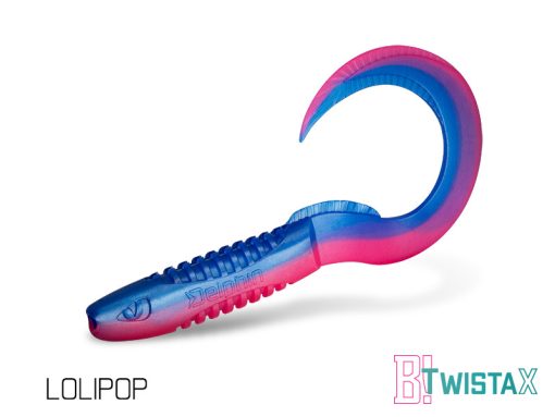 Delphin Twistax Eeltail 6cm - Lolipop