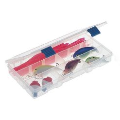 Plano Pro Latch Box W Hang Tab Clear