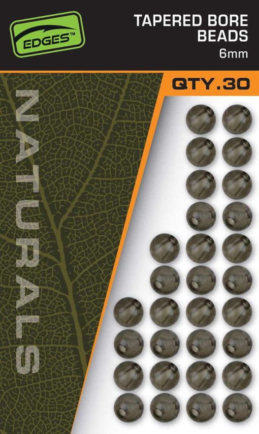 Fox Naturals 6mm Tapered Bore Beads