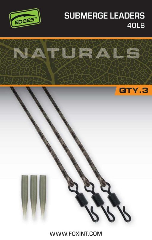Fox Naturals Submerge Leaders 40lbs