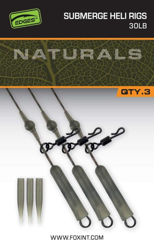 Fox Naturals Submerge Heli Rigs 30lbs