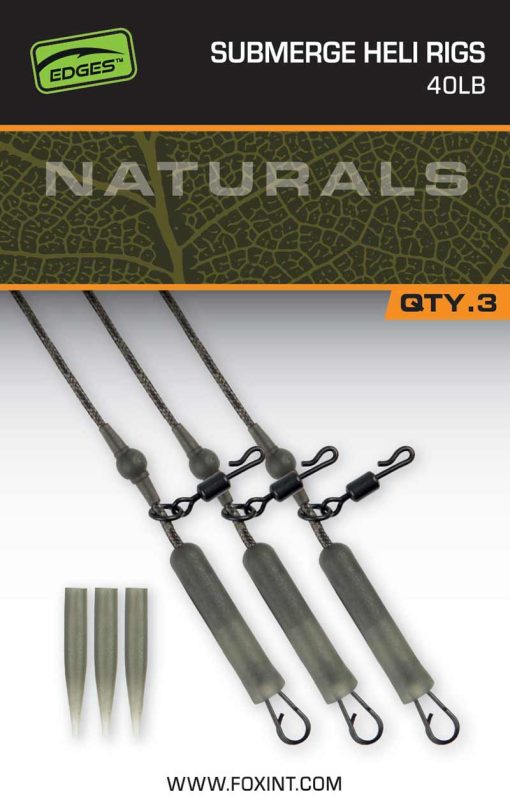 Fox Naturals Submerge Heli Rigs 40lbs