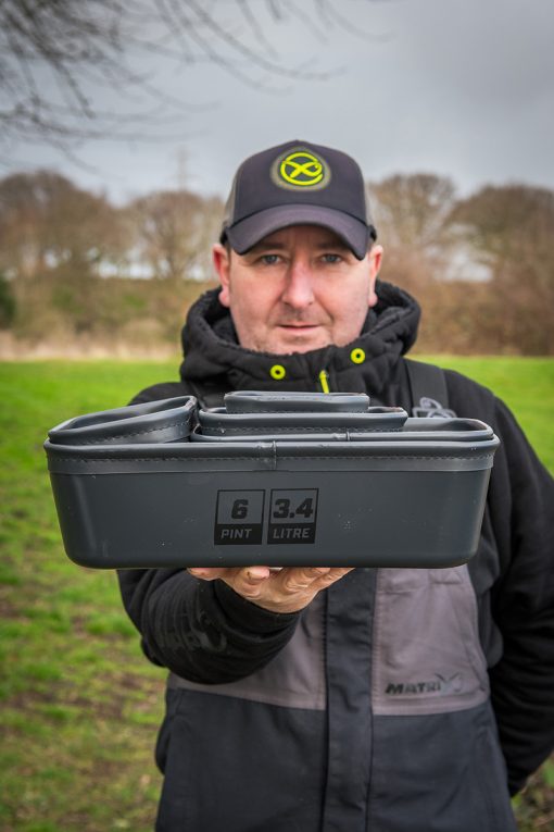 Matrix Eva Stacking Bait Tub 3pt/1.7ltr - imagine 2