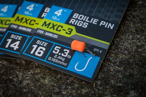 Matrix Mxc-r Sz.12 barbless 0.20mm Boilie Pin Rigs - imagine 10