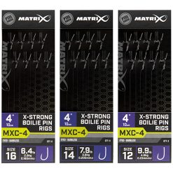 Matrix Mxc-4 size 14 Barbless / 0.20mm / 4 (10cm) / X-strong Boilie Pin - 8pcs
