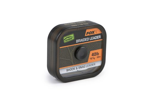 Fox Naturals Braided Leader X 20m - 40lb/18.1kg