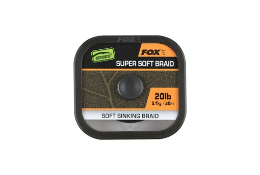 Fox Naturals Soft Braid Hooklength 20m - 20lb - imagine 2
