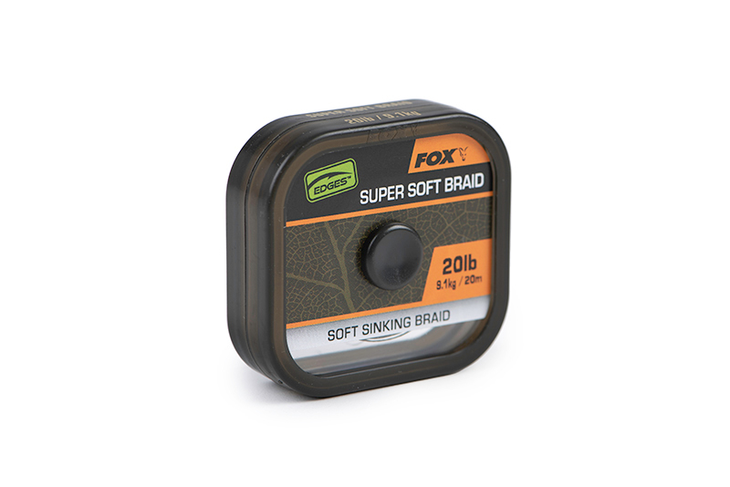 Fox Naturals Soft Braid Hooklength 20m - 20lb