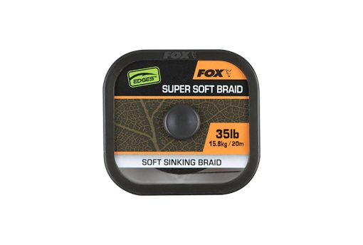 Fox naturals soft braid hooklength 20m 35lb - imagine 2
