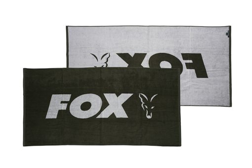 Fox Beach Towel Green / Silver