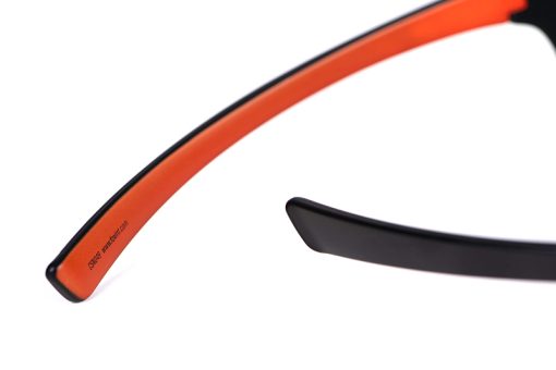 Fox Collection Wraps - Black/Orange - Grey Lense - imagine 2