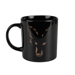 Fox Black And Camo Head Ceramic Mug