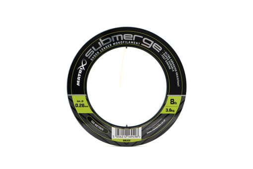 Matrix Submerge Shock Leader Monofilament - 8lb - 3.6kg 0.26mm (100m)