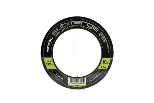 Matrix submerge shock leader monofilament - 10lb - 4. 5kg 0. 28mm (100m)