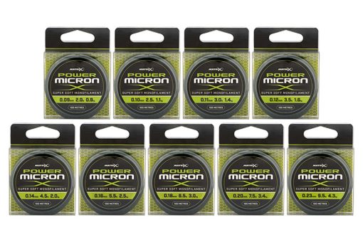 Matrix Power Micron X 0.10mm – 2.5lb 100m - imagine 4
