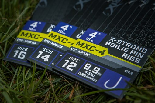 Matrix Mxc-4 size 16 Barbless / 0.18mm / 4 (10cm) / X-strong Boilie Pin - 8pcs - imagine 7