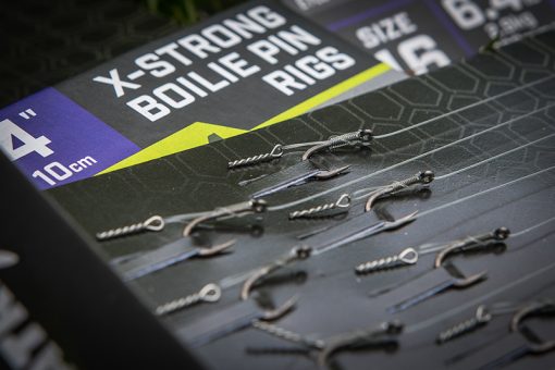 Matrix Mxc-4 size 16 Barbless / 0.18mm / 4 (10cm) / X-strong Boilie Pin - 8pcs - imagine 6