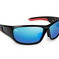 Rage Shield Wraps Brown Lense Mirror Blue