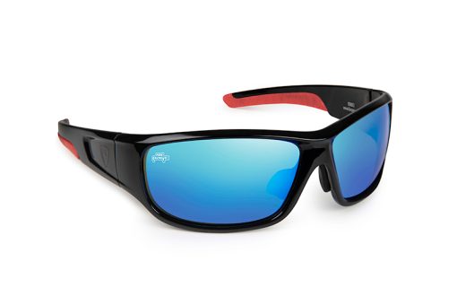 Rage Shield Wraps Brown Lense Mirror Blue