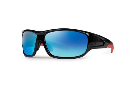 Rage Shield Wraps Brown Lense Mirror Blue - imagine 7