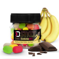 Delphin D Snax Wafter 7 x 5.5mm - Ciocolata Banana