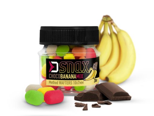 Delphin D Snax Wafter 7 x 5.5mm - Ciocolata Banana