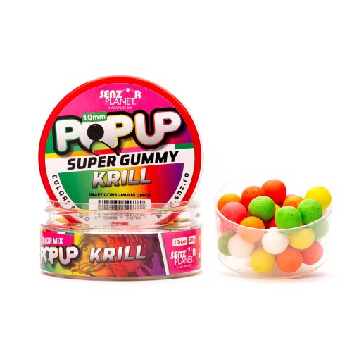 Boilies Popup Senzor 10mm – Krill