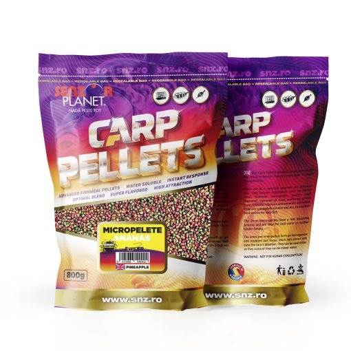 Micropelete Senzor 800g 2mm – Ananas