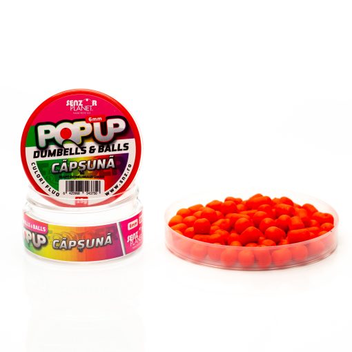 Dumbells/Boilies Senzor Popup 6mm - Capsuna