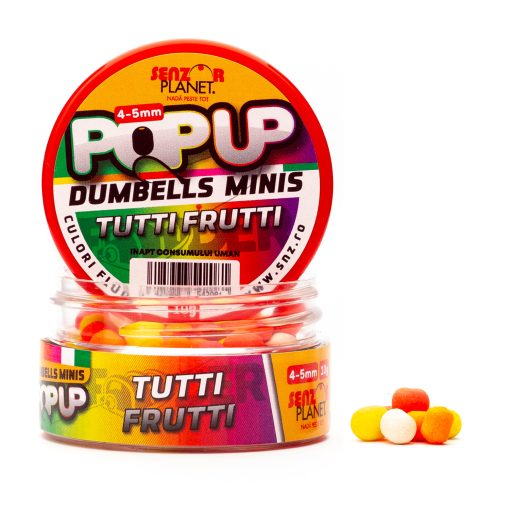 Dumbells Popup Senzor Minis 4-5mm - Tutti Frutti